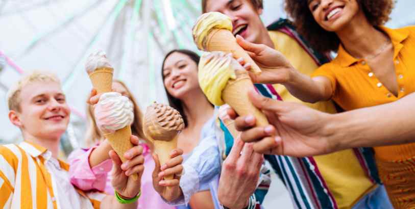 tomar helado