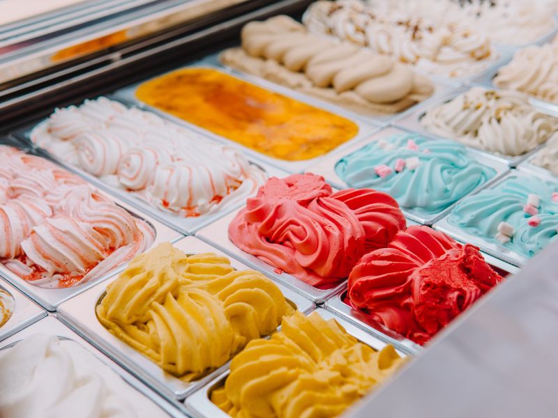 productos saludables en el sector heladero