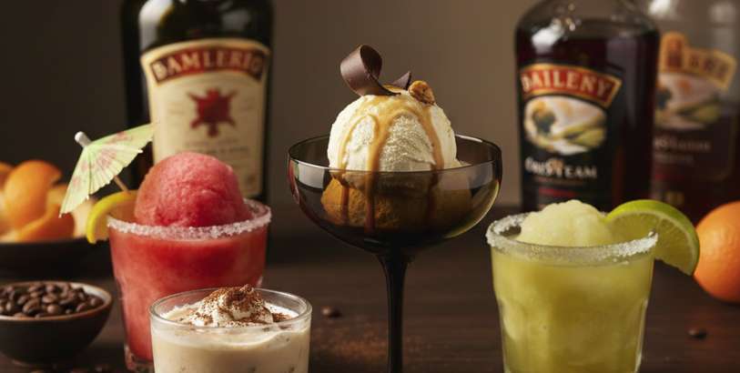 Qué licores acompañan mejor a los helados
