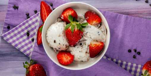 Helados de yogur caseros